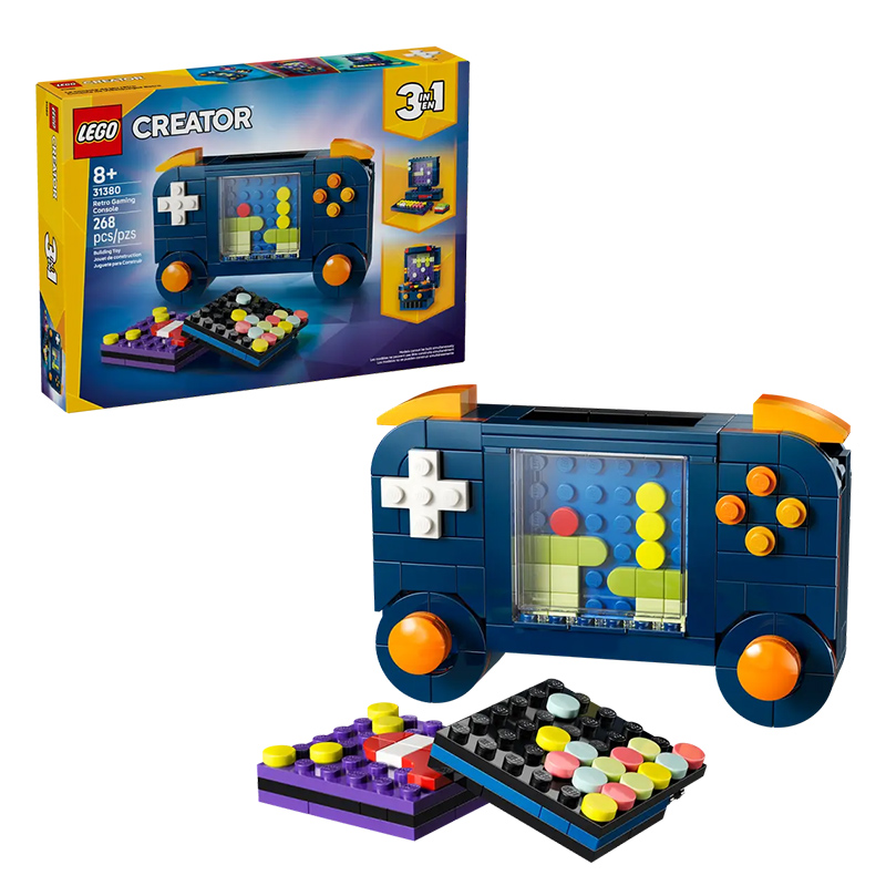 Retro Gaming Videos - LEGO Creator 3in1 Bausteine LG-31380 Retro-Spielkonsole