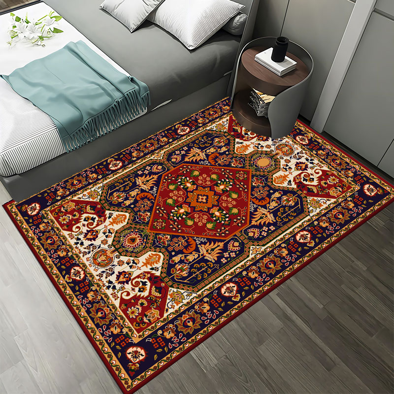 Retro Gaming Rug - Persischer Retro-Teppich für Wohnzimmer und Schlafzimmer,