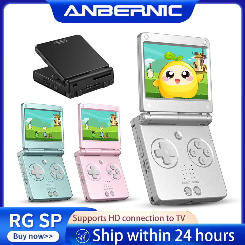 Retro Gaming Anbernic - Anbernic RGSP Flip Retro Handheld-Spielkonsole Linux