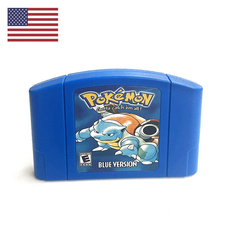 Retro Gaming Videos - USA NTSC-Version Englische Pokemon Blue N64