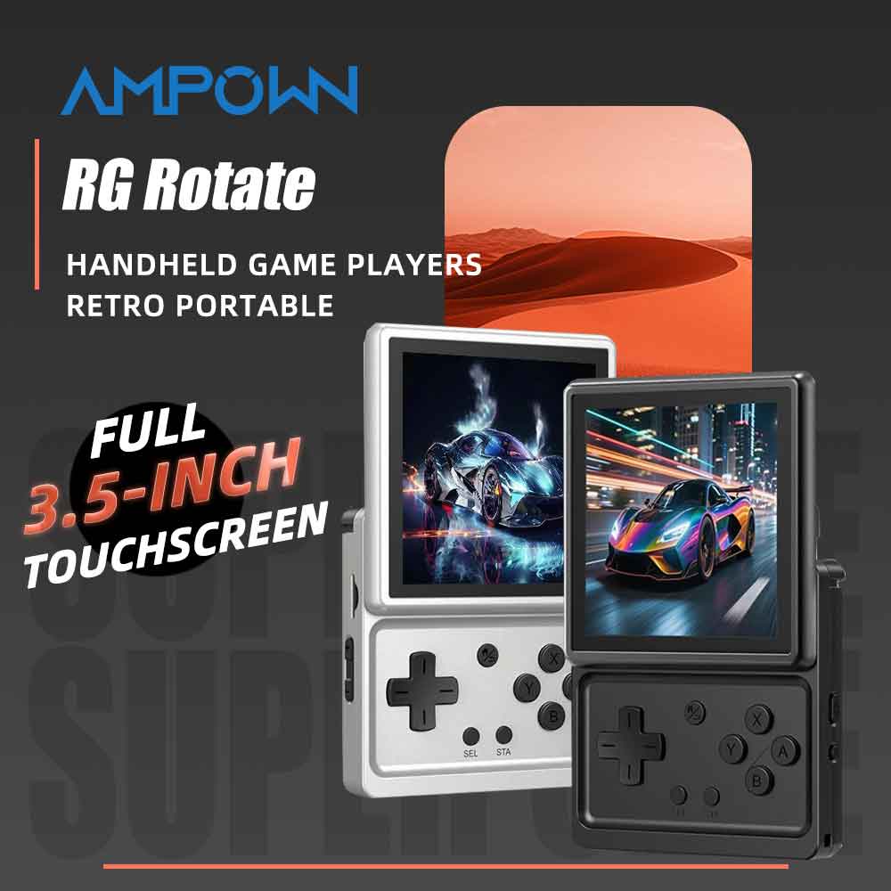 Retro Gaming Anbernic - ANBERNIC RG Rotate Android Handheld-Spielkonsole 3,5
