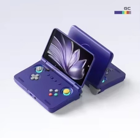 Retro Gaming Android - Blauer Retroid Pocket Flip 2 5,5