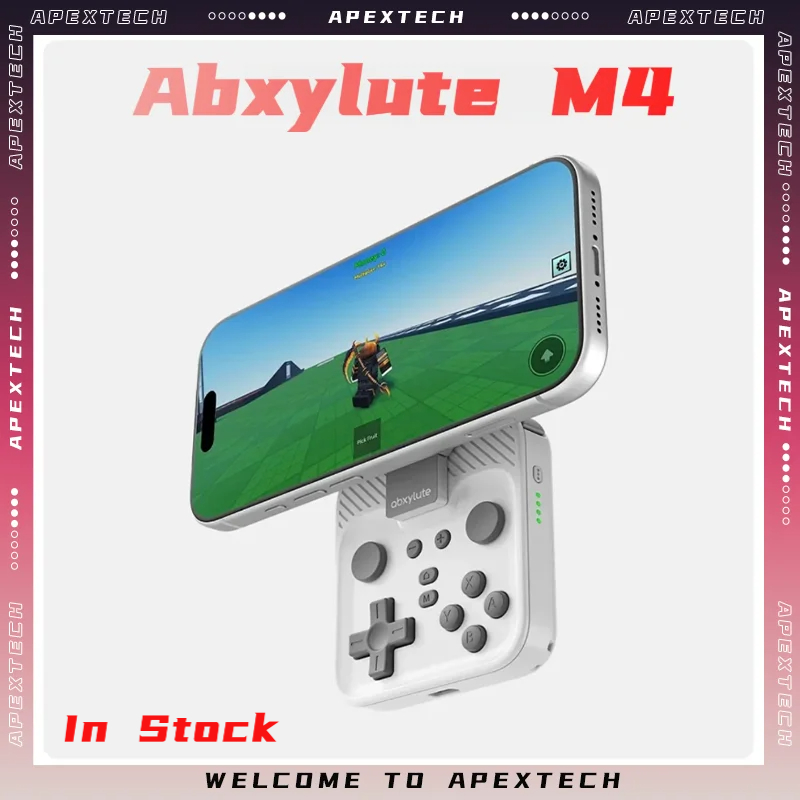Retro Gaming Android - Abxylute M4 Magnetisches Handy-Gamepad - Aufsteckbarer