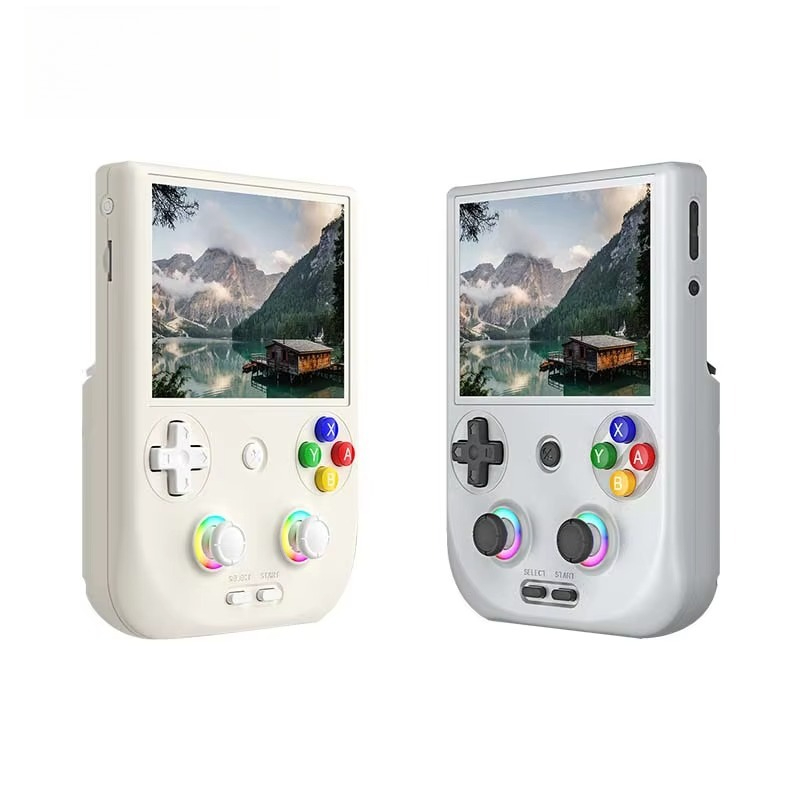 Retro Gaming Android - Yo RG406V Tragbare Spielkonsole RGB-Licht Joystick