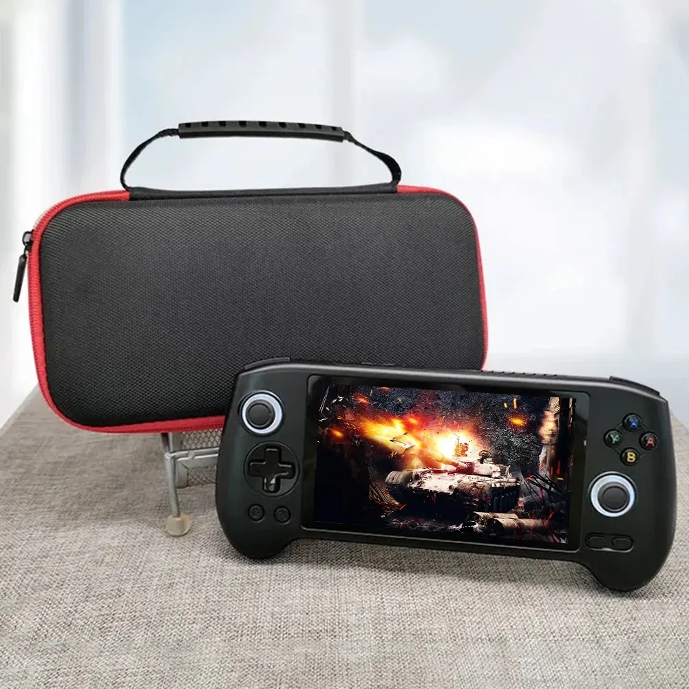 Retro Gaming Anbernic - Tragetasche für Spielkonsolen, EVA-Hartschalenkoffer mit Netztasche,