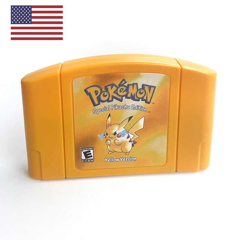 Retro Gaming Videos - USA NTSC-Version Englische Pokemon Gelb N64
