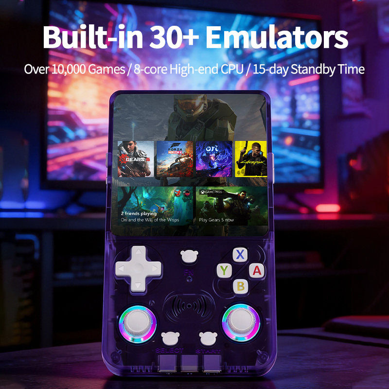 Retro Gaming Android - Retro-Spielkonsole - Tragbare Spielekonsole mit 4,2
