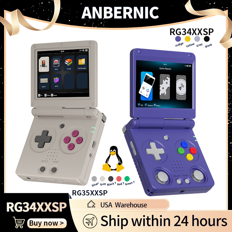 Anbernic RG34XXSP RG35XXSP Fli – Retro Gaming Anbernic Bewertung und Preis