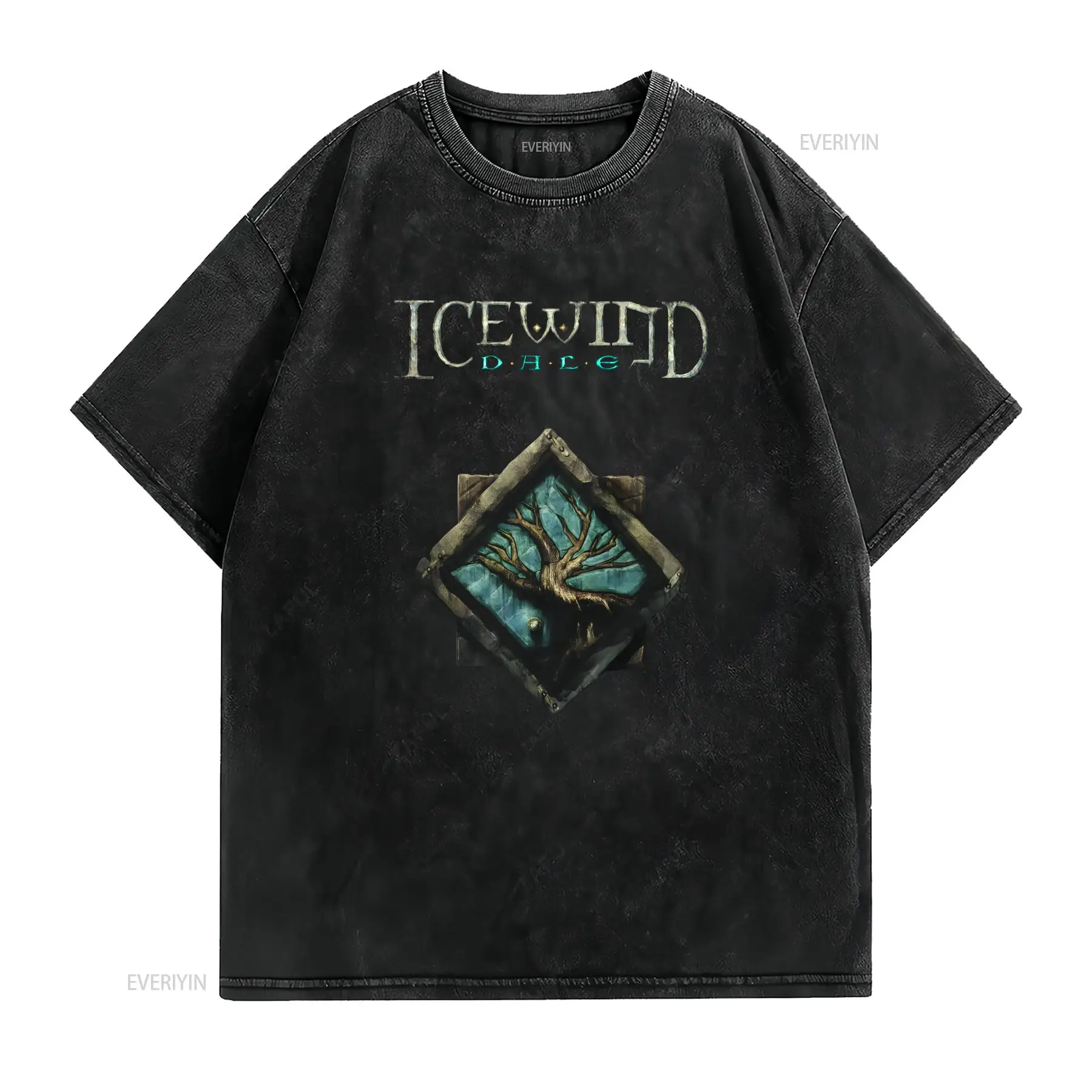 Icewind Dale Logo Classic Vide – Retro Gaming T Shirts Bewertung und Preis