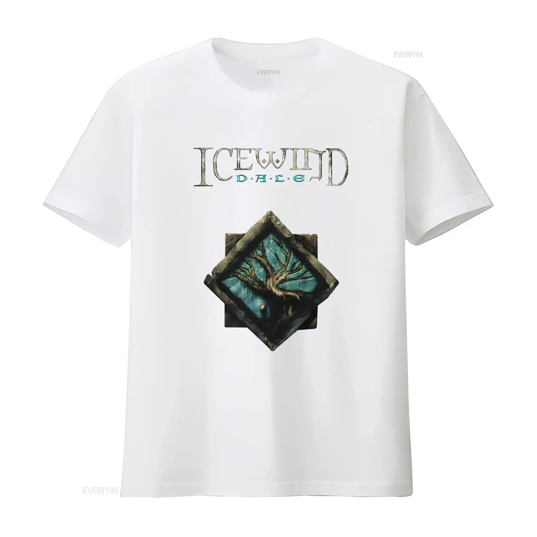 Icewind Dale Logo Classic Vide – Retro Gaming T Shirts Bewertung und Preis