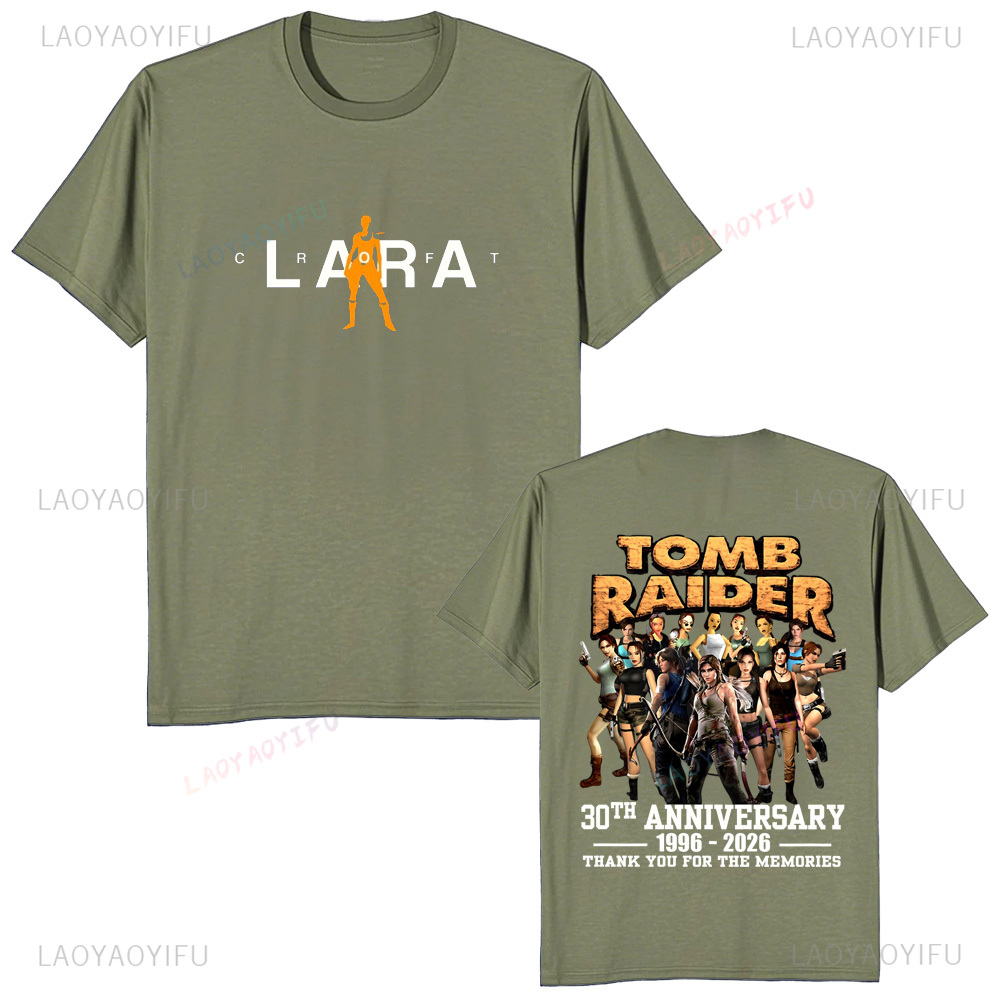 Tomb Raider 30th Anniversary U – Retro Gaming T Shirts Bewertung und Preis