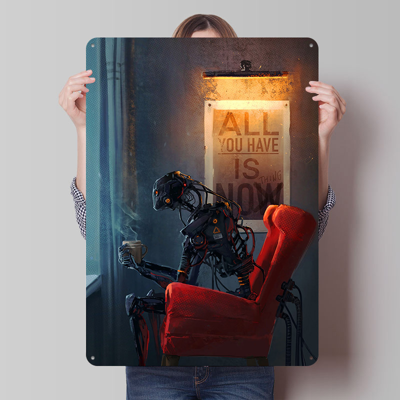 Now Nothing Metallposter Indiv – Retro Gaming Now Bewertung und Preis