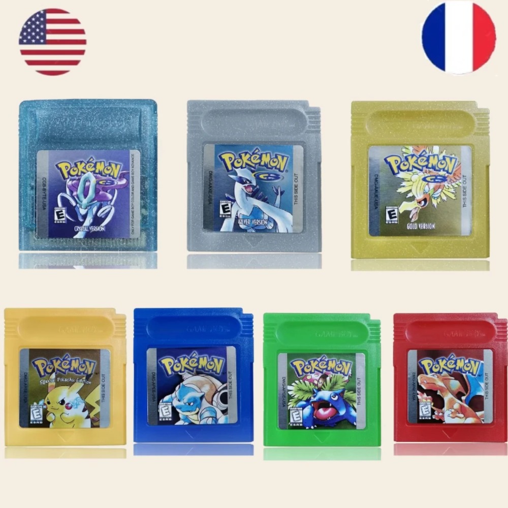 GBC 16-Bit-Pok é-Mon-Spielkass – Retro Gaming Gif Bewertung und Preis