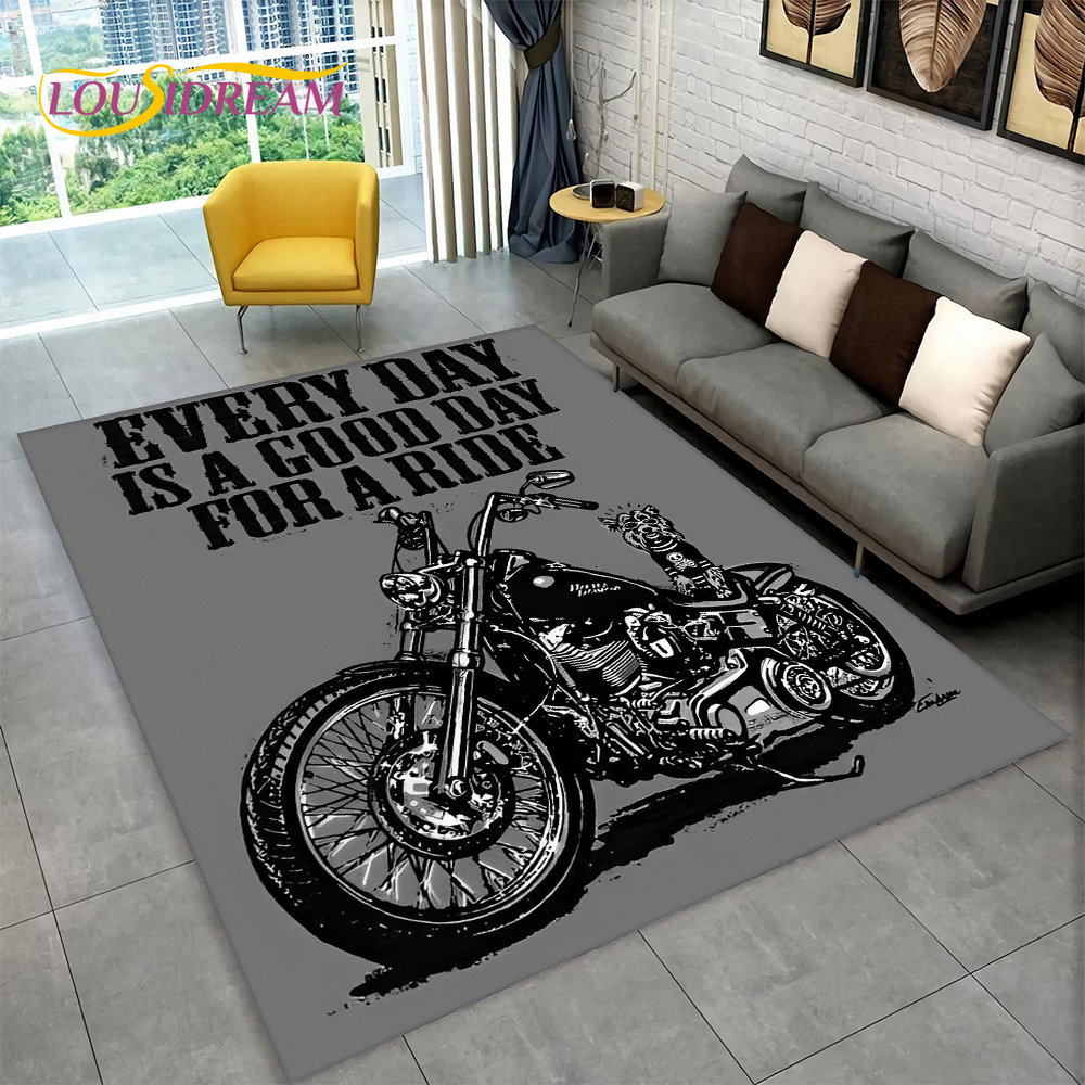3D Retro Vintage Motorrad Bere – Retro Gaming Rug Bewertung und Preis