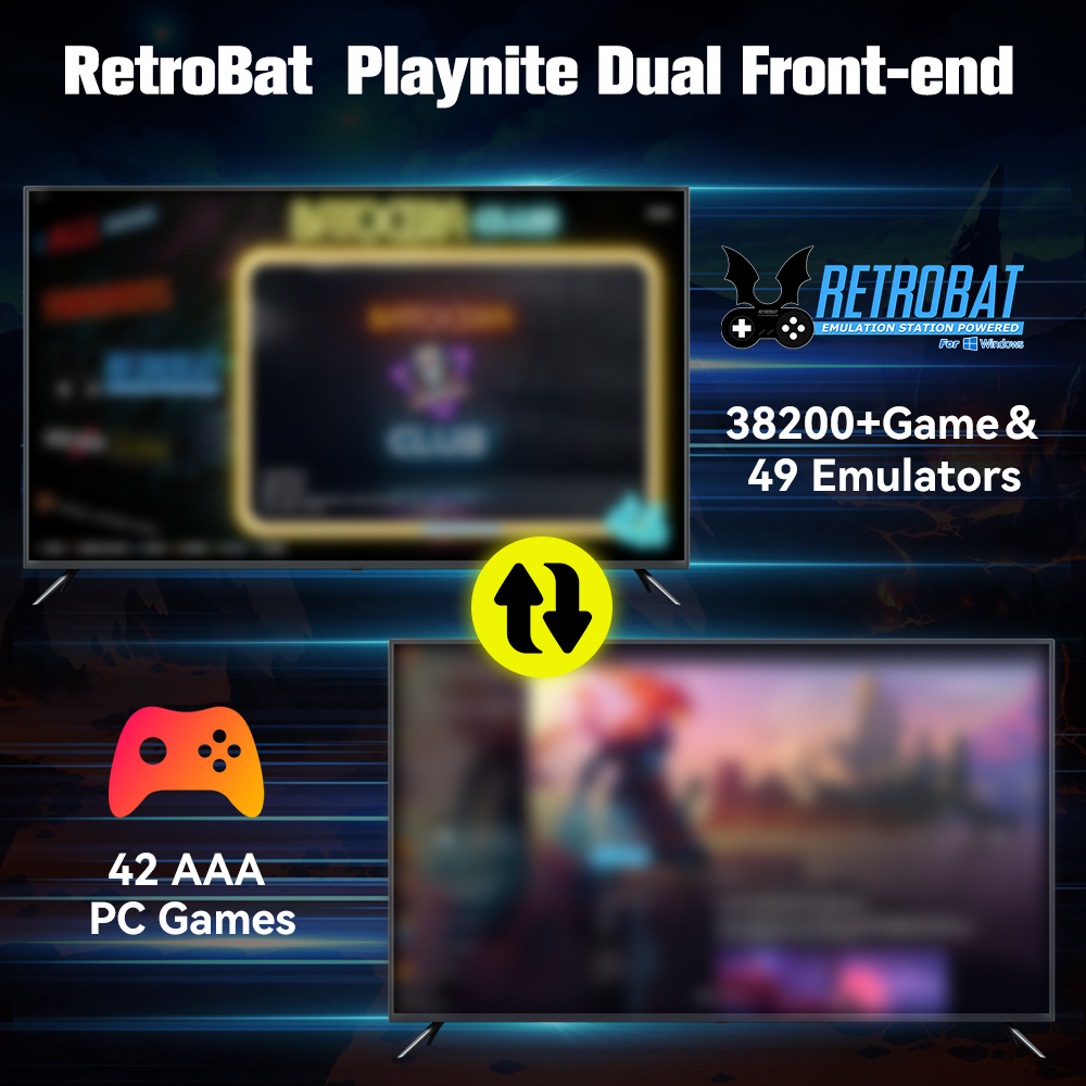 Retrobat&Playnite System HDD R – Retro Gaming Os Bewertung und Preis