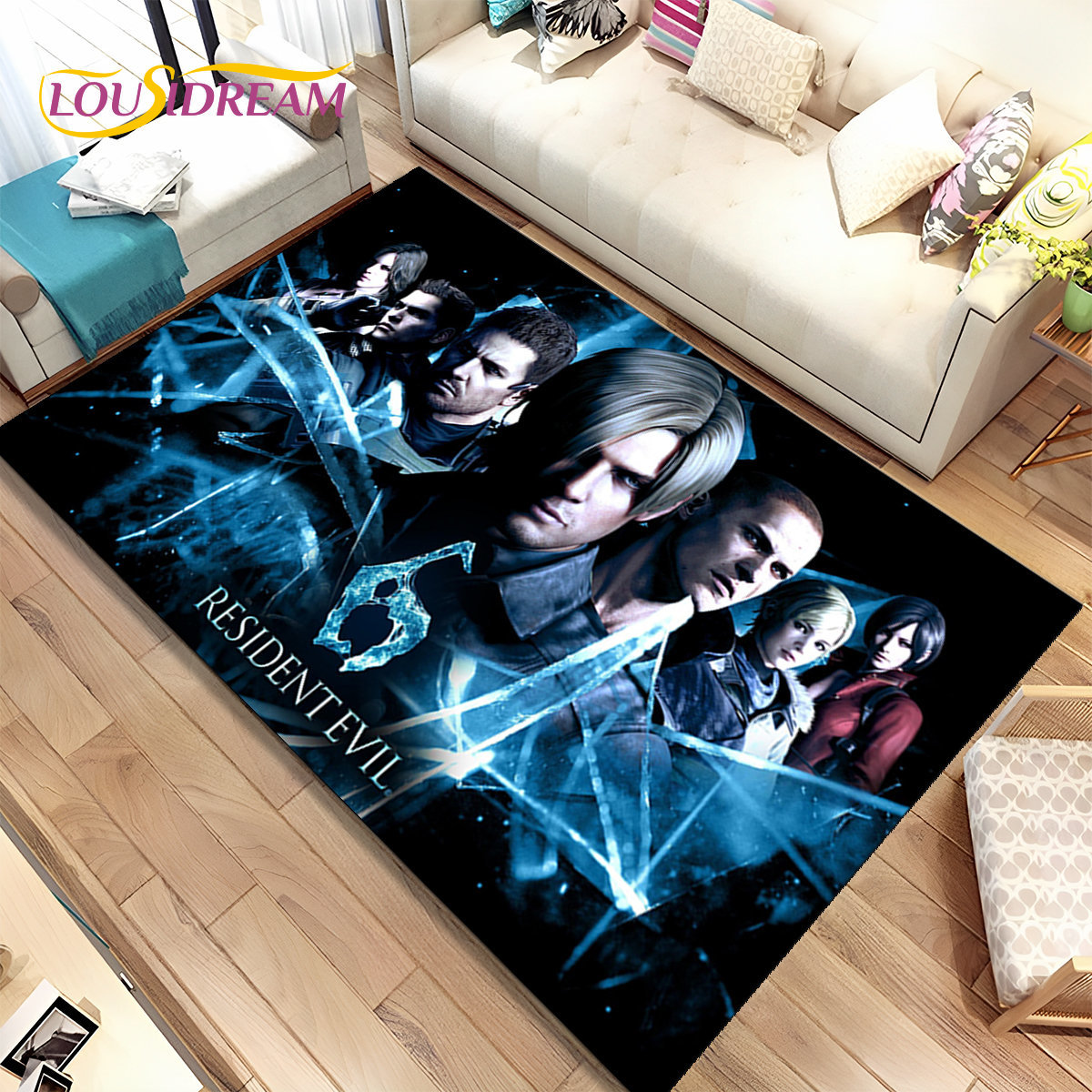3D R-Resident Evil Games Gamer – Retro Gaming Rug Bewertung und Preis