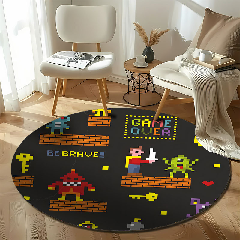 Kostenloser Versand! Pixeliert – Retro Gaming Rug Bewertung und Preis