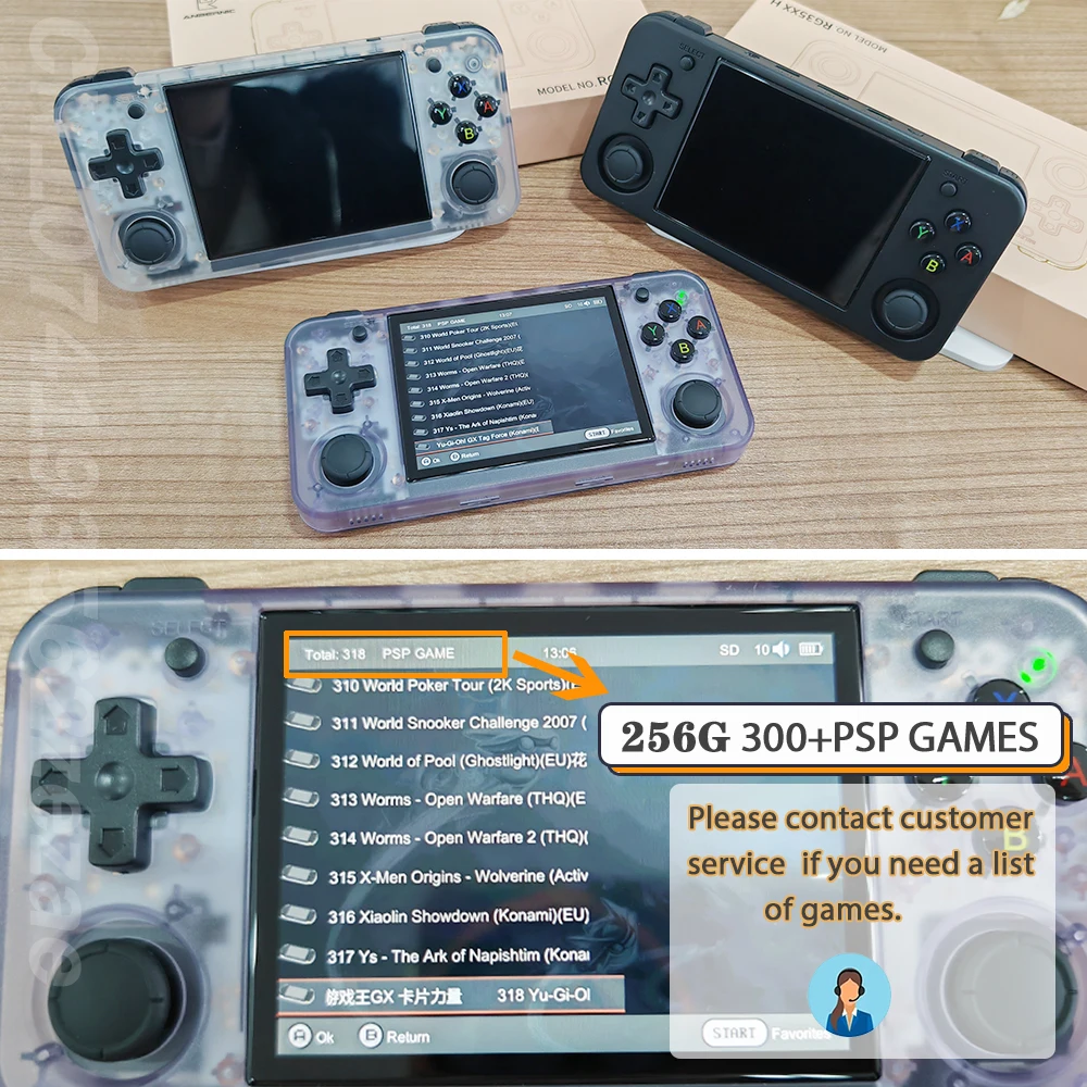 ANBERNIC RG35XX H Handkonsolen – Retro Gaming Anbernic Bewertung und Preis