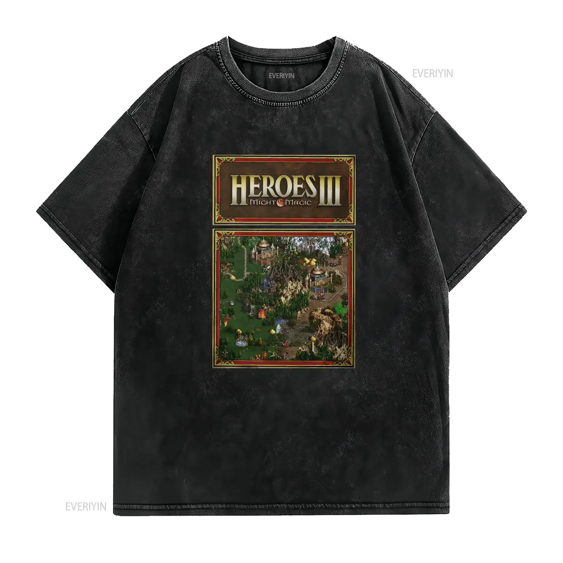 Heroes Map of Might And Magic  – Retro Gaming T Shirts Bewertung und Preis