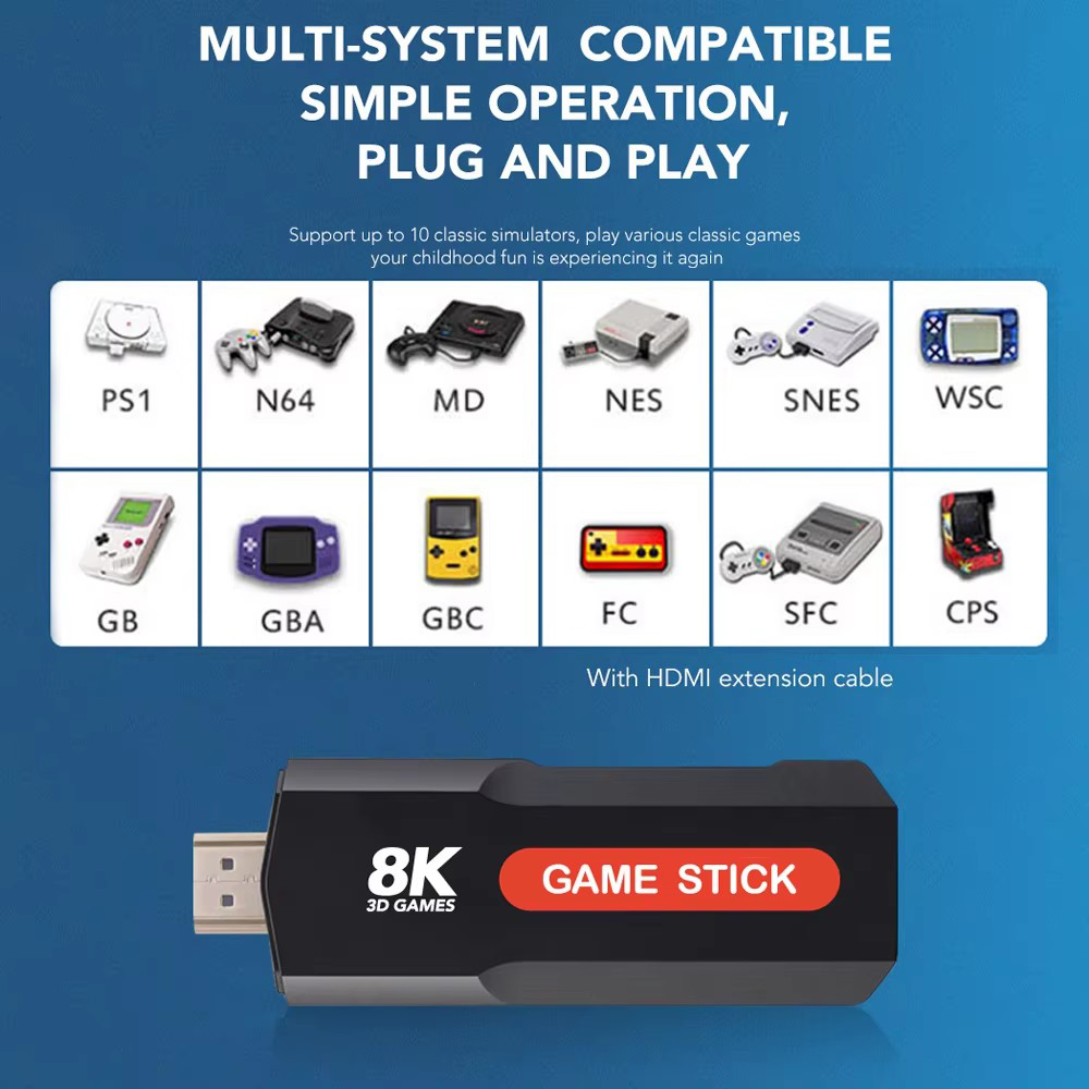 X2 Game Stick HD 4K 8K 3D Kons – Retro Gaming Android Bewertung und Preis