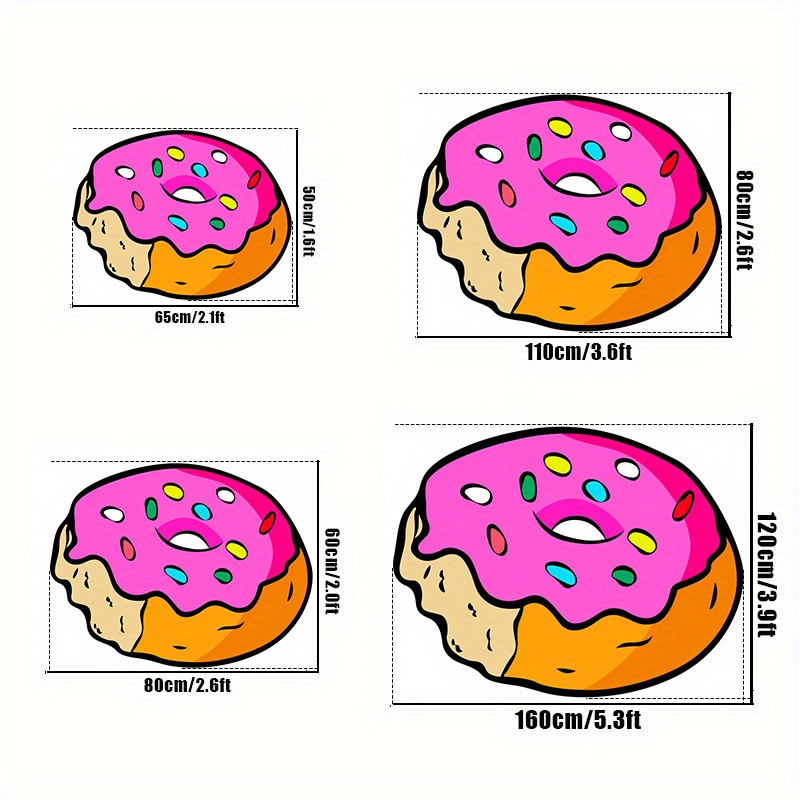 VIKAMA Donut-Teppich, geräusch – Retro Gaming Rug Bewertung und Preis