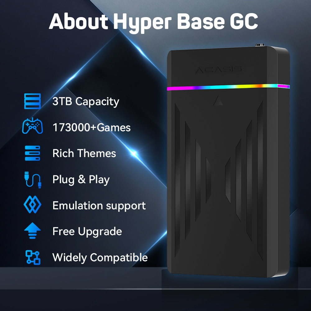 3 TB tragbare Gaming-HDD-Launc – Retro Gaming Os Bewertung und Preis